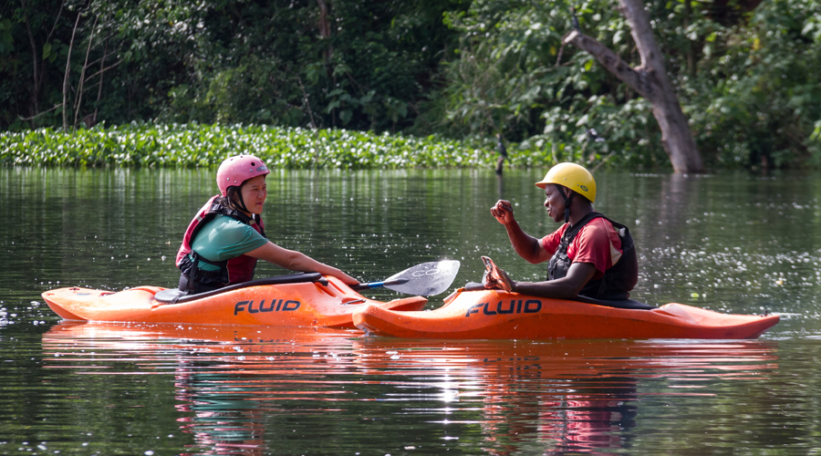 Uganda Nile Kayaking Experience White Nile Pioneer Expeditions